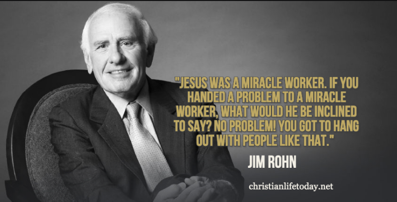 Jim Rohn Talks About Jesus the Miracle Worker