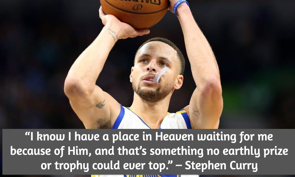 NBA Superstar Stephen Curry Shares His Story When He First Accepted Jesus Christ