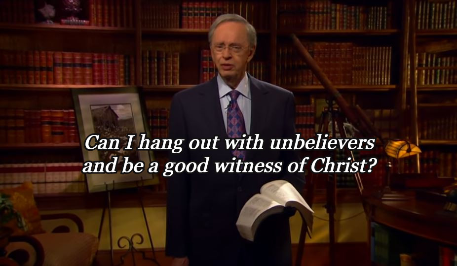 Can I Hang Out with Unbelievers and be a Good Witness of Christ?