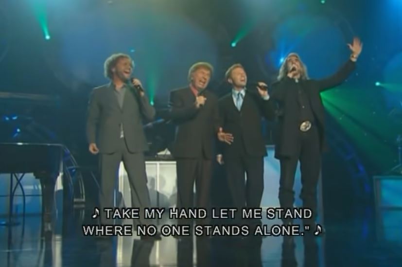 Gaither Vocal Band’s “Where No One Stands Alone” Featuring David Phelps, Guy Penrod, Marshall Hall and Bill Gaither